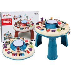 Aktivitāšu galds Lean Toys, zils