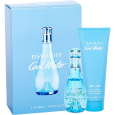 Komplekts Davidoff Cool Water: EDT 30 ml + ķermeņa losjons 75 ml