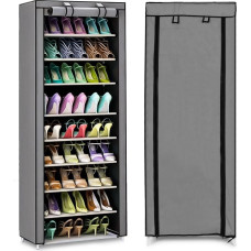 Modernhome Textile wardrobe with shelves for clothes and shoes ModernHome