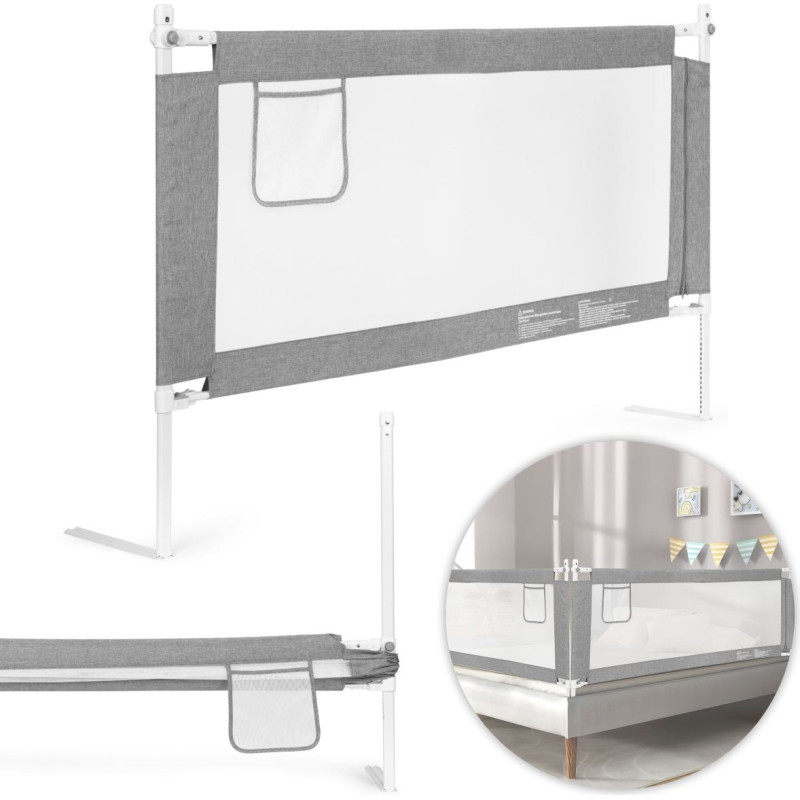 Ecotoys Bed safety rail, 150 cm, protective barrier for children, ECOTOYS