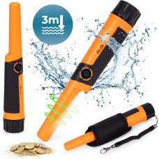 Multistore Waterproof Handheld Pinpointer Metal Detector with LED Flashlight