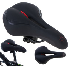 Siodełko rowerowe wygodne sportowe z pianki elastycznej