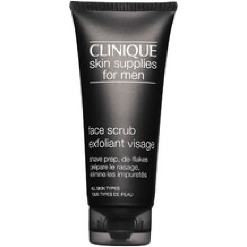 Clinique Skin Supplies for Men Face Scrub - skin peeling for men