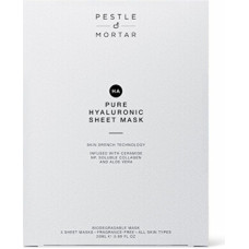Pestle & Mortar Pure Hyaluronic Sheet Mask ( 3 ks ) - Hydratačn&iacute; pl&aacute;t&yacute;nkov&aacute; maska s kolagenem a ceramidy