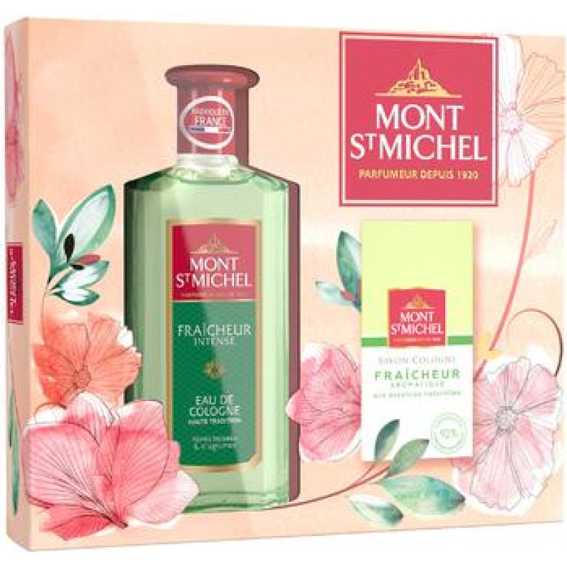 Mont St Michel Fraicheur Intense D&aacute;rkov&aacute; sada EDC 250 ml a tuh&eacute; m&yacute;dlo 125 g