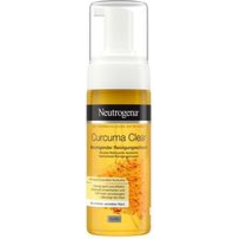 Neutrogena Curcuma Clear Mousse Cleanser - Cleansing foam for sensitive, combination and problematic skin