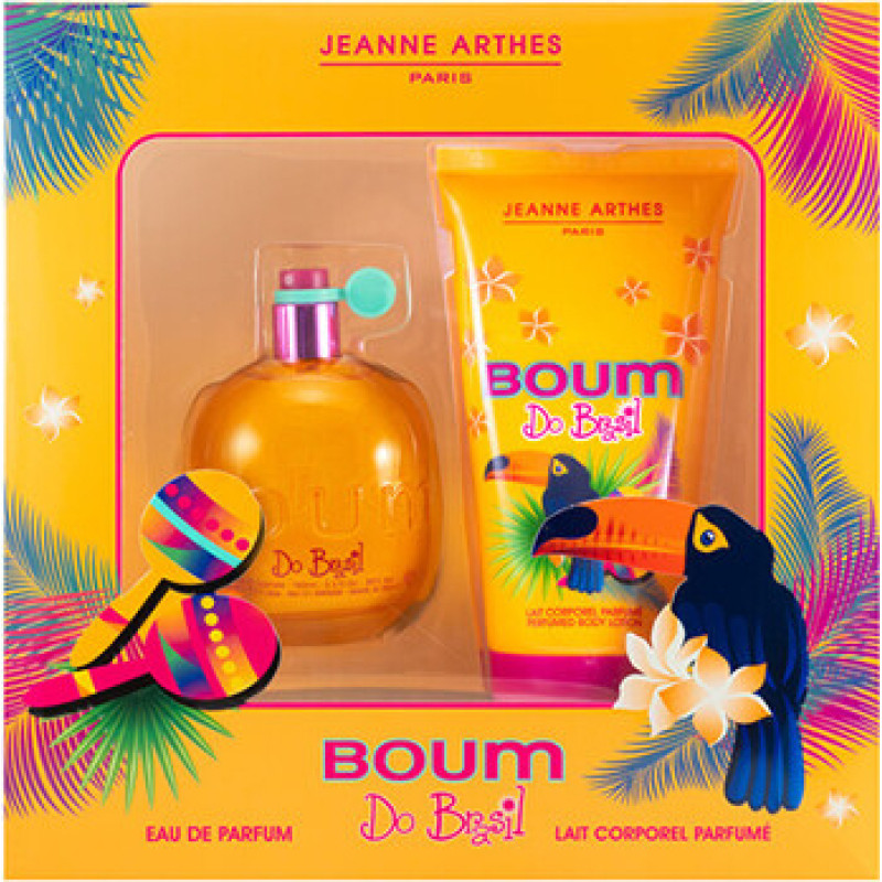 Jeanne Arthes Boum Do Brasil D&aacute;rkov&aacute; sada EDP 100 ml a tělov&eacute; ml&eacute;ko 150 ml