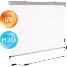 Multigarden Vertical roll-up awning with crank, balcony, terrace, gazebo, beige, MultiGarden