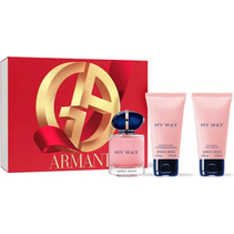 Armani My Way Gift set EDP 50 ml, body lotion 50 ml and shower gel 50 ml