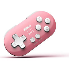 8BitDo Zero 2 Nintendo Switch (rozā krāsā)
