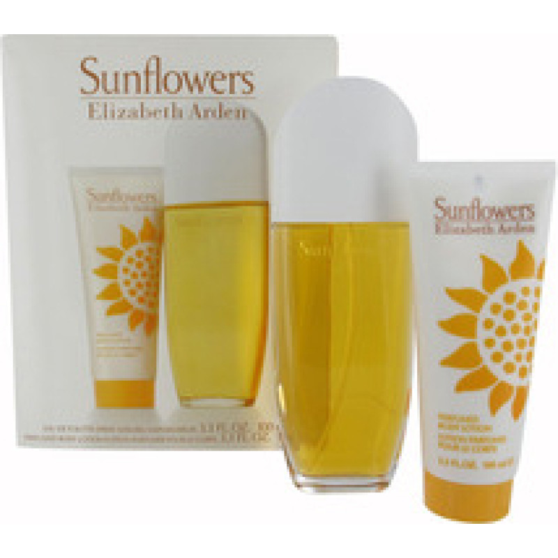 Elizabeth Arden Sunflowers Large Gift Set EDT 100 ml body lotion and 100 ml Sunflowers