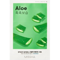 Missha Aloe Airy Fit Sheet Mask - Hydratačn&iacute; pl&aacute;t&yacute;nkov&aacute; pleťov&aacute; maska