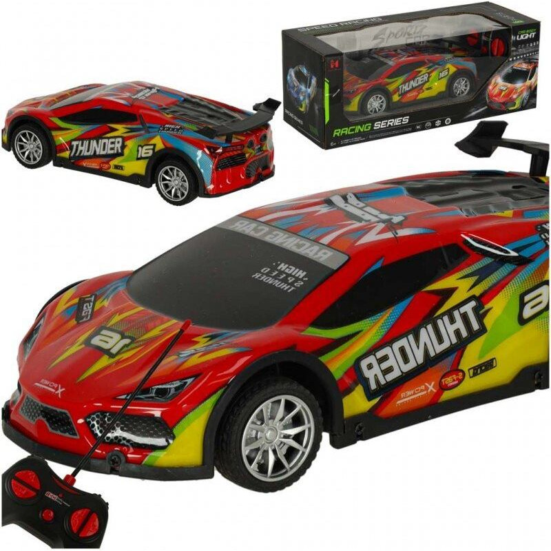 RC sporta auto, sarkans