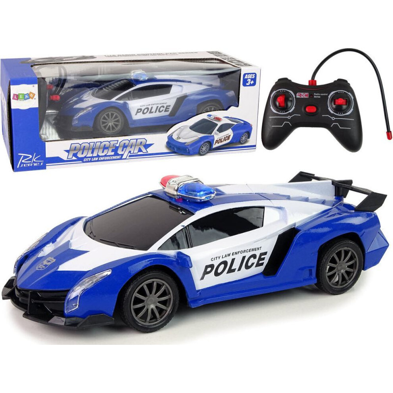 Lean toys R/C attālināti vadāma policijas automašīna