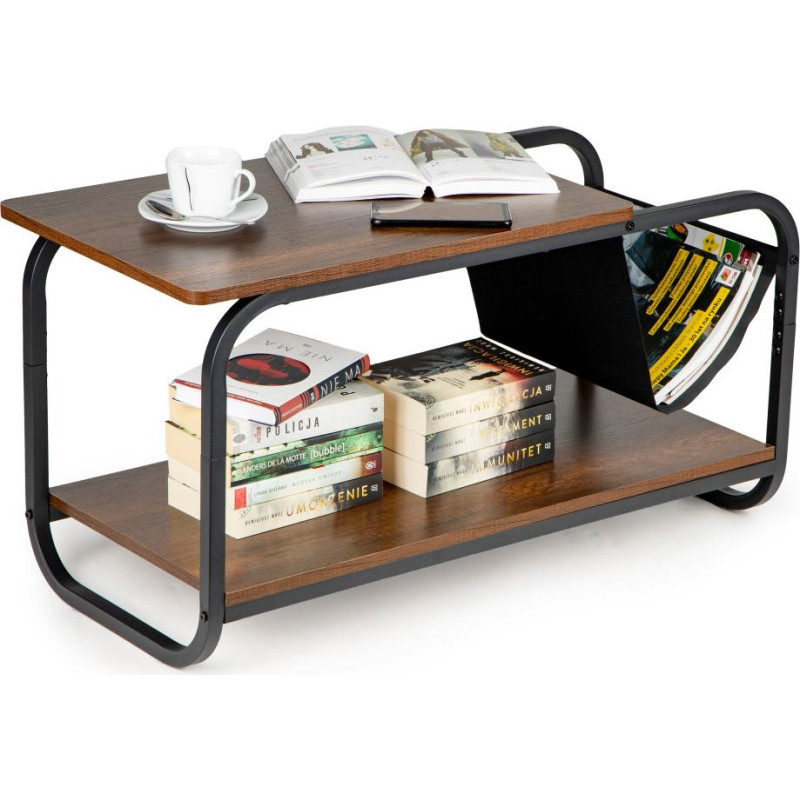 Modernhome Loft Modern Coffee Table 2 Levels ModernHome