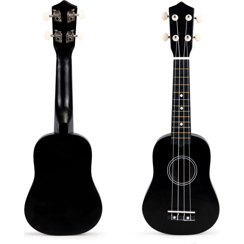 Ecotoys Wooden Ukulele Guitar for Children, 4 Nylon Strings by ECOTOYS