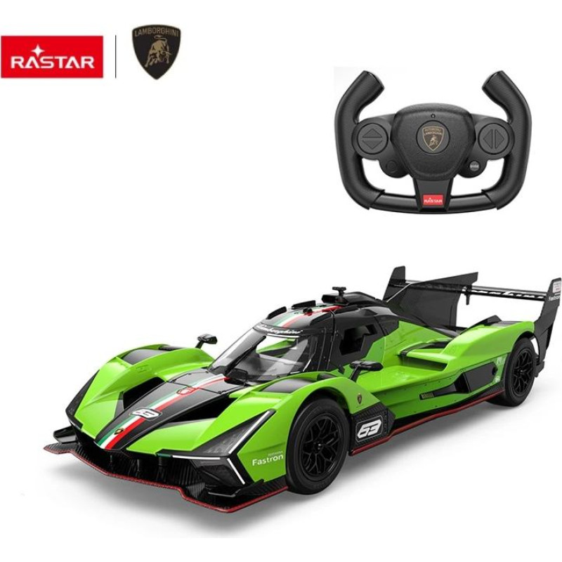 Rastar Remote Controlled Car Lamborghini SC63 LMDH R/C Scale 1:14 Rastar 10150