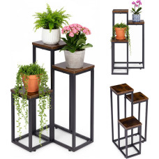Modernhome Standing Plant Stand for Flowers Decorations 3 Shelves Loft ModernHome