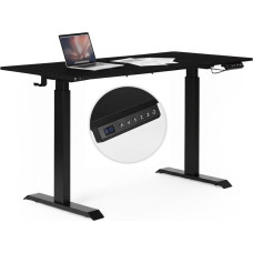Modernhome Adjustable Electric Desk 140x70 cm Height Adjustment 76&ndash;121 cm ModernHome