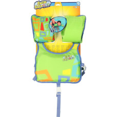 AQUASTAR Zaļa peldveste ar piedurknēm