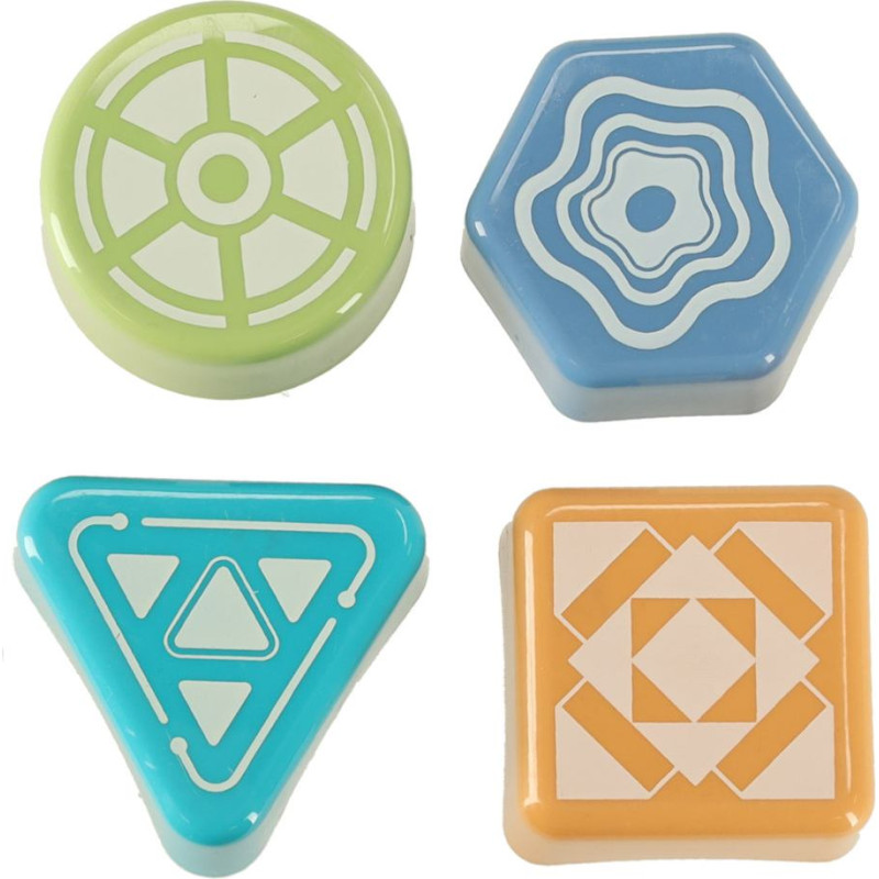 Interaktīvais montessori ziloņu šķirotājs 26cm āmurs