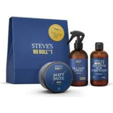 Steves No Bull***T Hair Care Trio Box - D&aacute;rkov&aacute; sada
