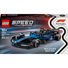 LEGO Speed Champions 77249 F1 sacīkšu mašīna Williams Racing FW46 būvniecības spēle no 10 gadiem