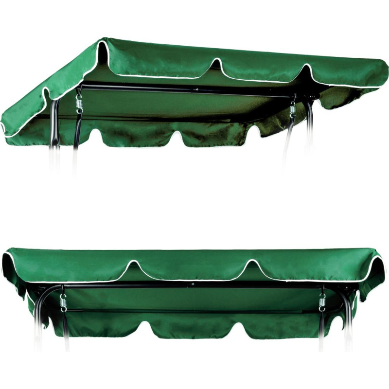 Multigarden Canopy for garden swing 200 x 120 cm waterproof cover green MultiGarden