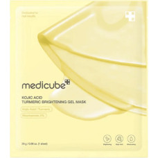 Medicube Kojic Acid Turmeric Brightening Gel Mask 28 g - izgaismojoša gēla maska