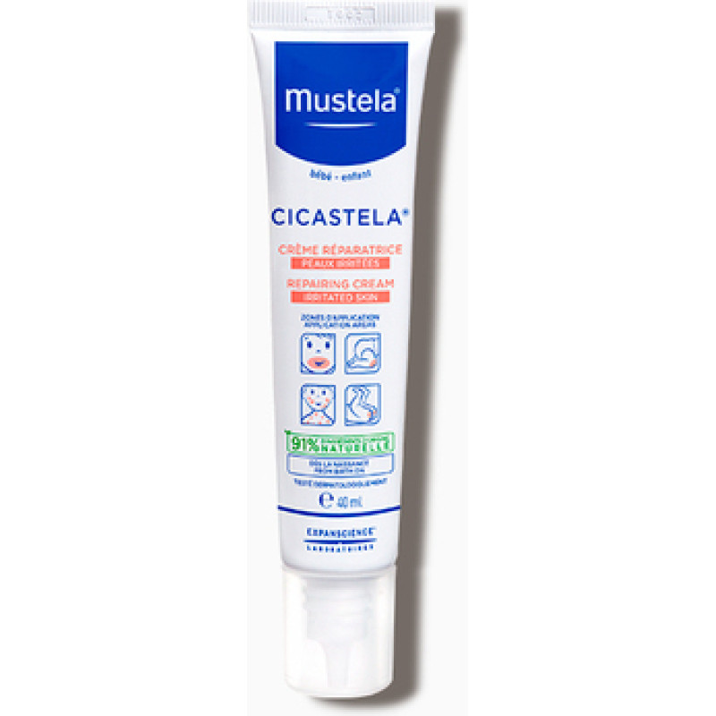 Mustela Cicastela Repairing Cream - Cream for sores on the face and body for children