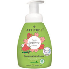 Attitude Dětsk&eacute; pěniv&eacute; m&yacute;dlo na ruce Little Leaves s vůn&iacute; melounu a kokosu 295 ml