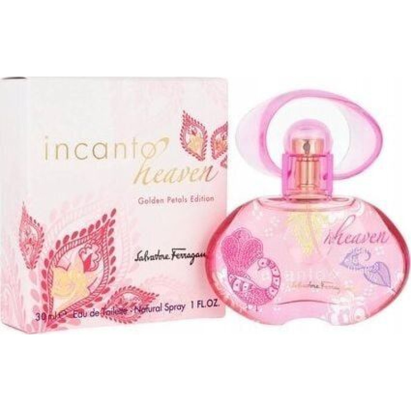 Tualetes ūdens Salvatore Ferragamo Incanto Heaven Golden Petals Edition EDT, 30 ml