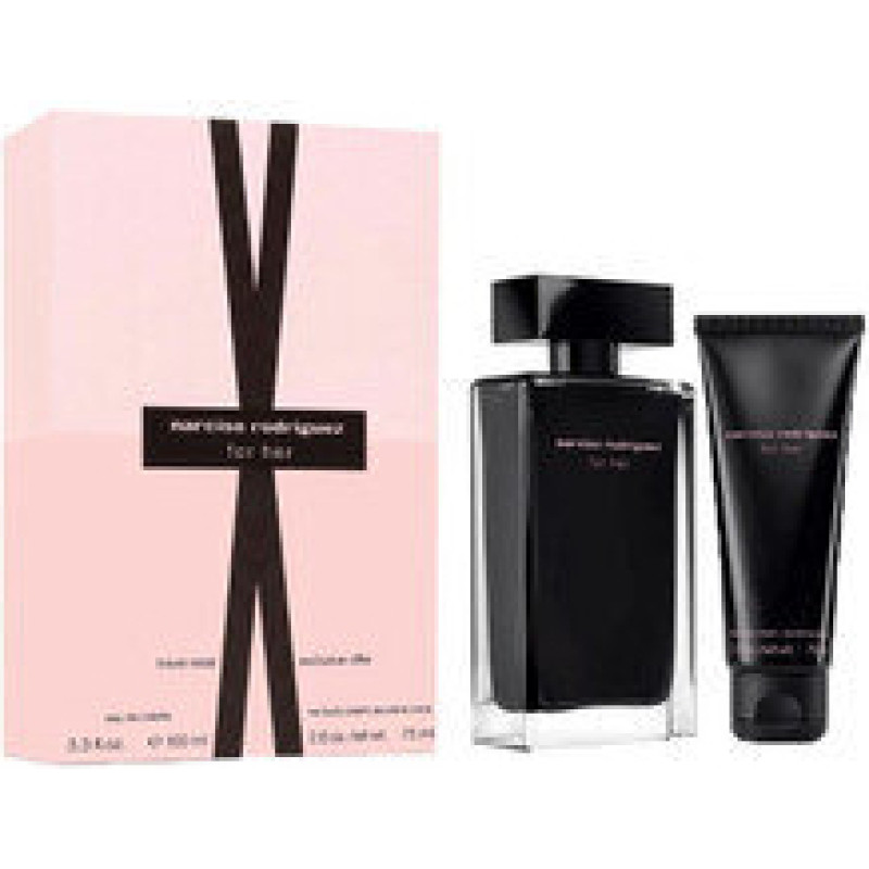 Komplekts Narciso Rodriguez For Her sievietēm: tualetes ūdens EDT 100 ml + ķermeņa losjons 75 ml
