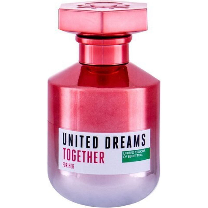 Tualetes ūdens Benetton United Dreams Together EDT sievietēm, 80 ml