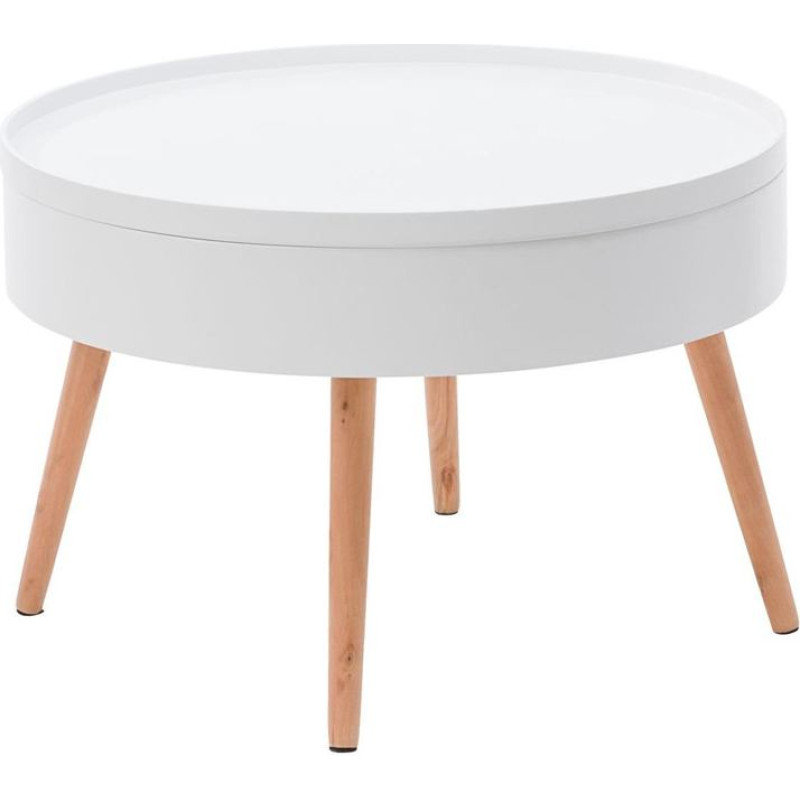 Modernhome Round coffee table with storage, 60 cm