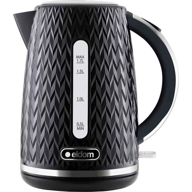 Eldom Cordless electric kettle C260 NELO black ELDOM 1.7 L