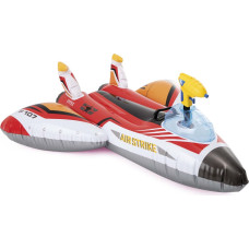 Intex Inflatable plane with a water gun, red INTEX 57536