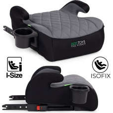 Ecotoys ISOFIX Car Booster Seat for Children i-SIZE Height 125-150 cm Cup Holder ECOTOYS