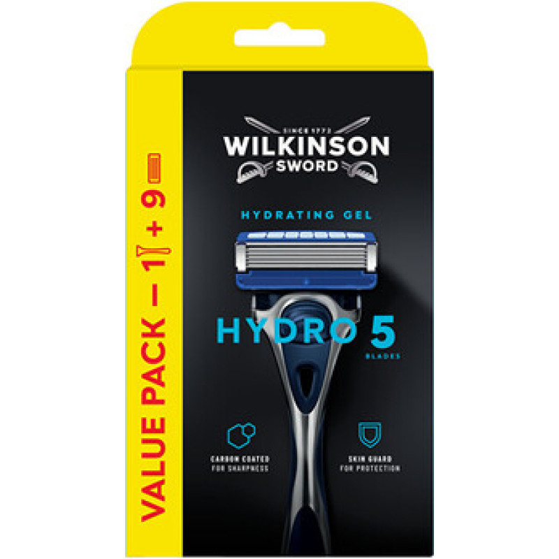 Wilkinson Sword Hydro 5 Set - Shaver with one head + spare head (8 pcs)