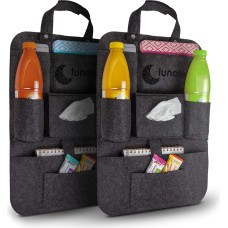 Lunalemon® automašīnas sēdekļa organizatora soma, 2 gab.