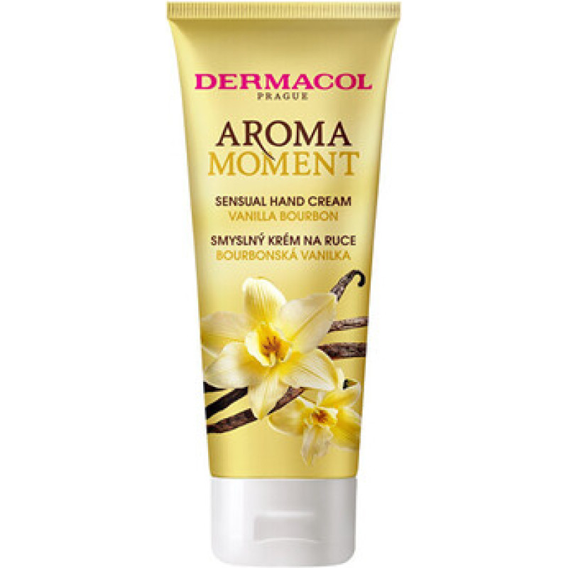Dermacol Aroma Moment Bourbonsk&aacute; vanilka Sensual Hand Cream - Smysln&yacute; kr&eacute;m na ruce