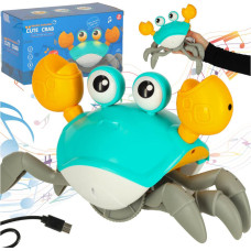 Interaktīvais krabju kāpurs ar skaņu zaļš