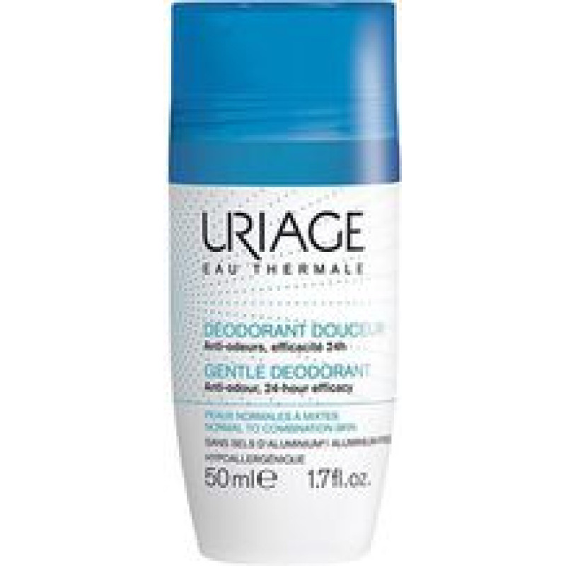 Uriage Delicate ball deodorant roll-on (Gentle Deodorant) 50 ml
