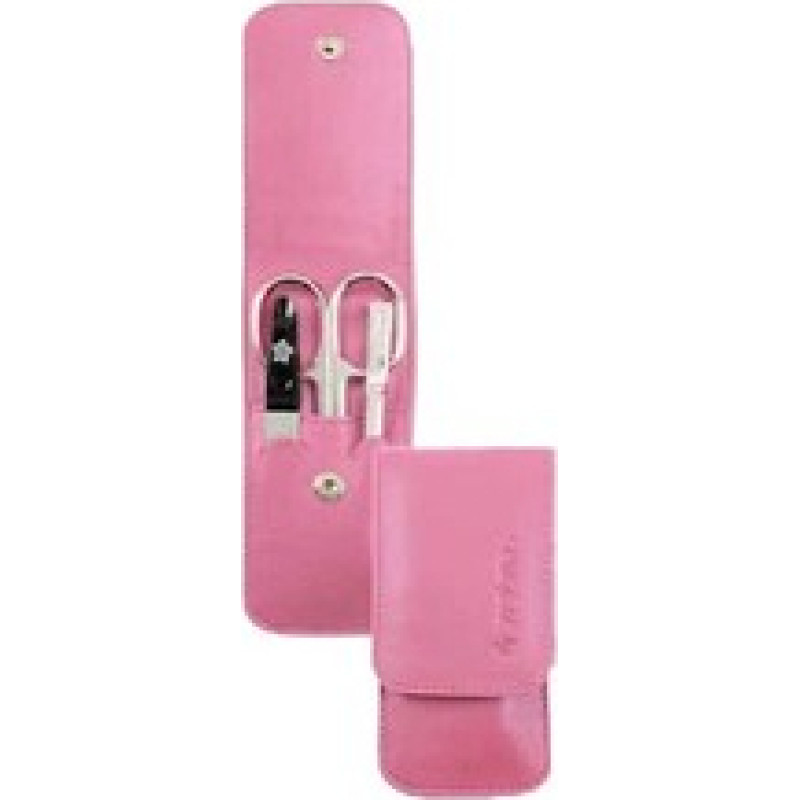 Pfeilring Solingen Manik&uacute;rov&aacute; cestovn&iacute; sada 3 d&iacute;ln&aacute; růžov&aacute;