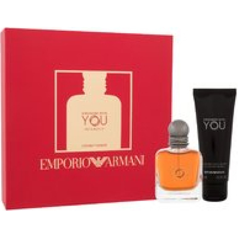 Armani Stronger With You Intensely D&aacute;rkov&aacute; sada EDP 50 ml a sprchov&yacute; gel 75 ml