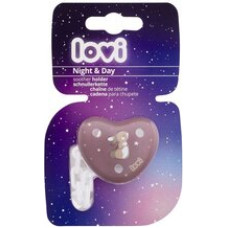 Lovi Night & Day Soother Holder Girl - Klip na dudl&iacute;k