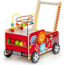 Koka stumjamais-aktivitāšu centrs Ugunsdzēsēju mašīna Ecotoys, TL09025