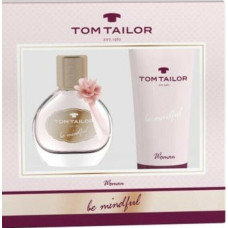 Kosmētikas komplekts Tom Tailor Be Mindful Woman EDT sievietēm: tualetes ūdens 30 ml + dušas želeja 100 ml