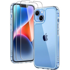 TAURI iPhone 14 korpuss un ekrāna aizsargvāciņš