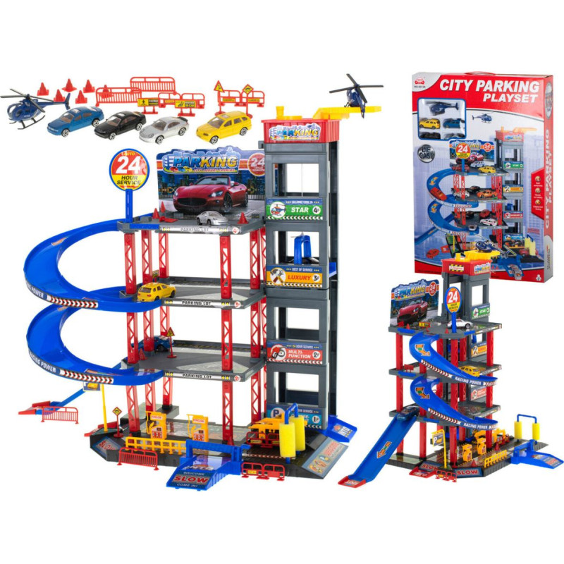 Autostāvvieta divstāvu degvielas uzpildes stacijas automazgātuve